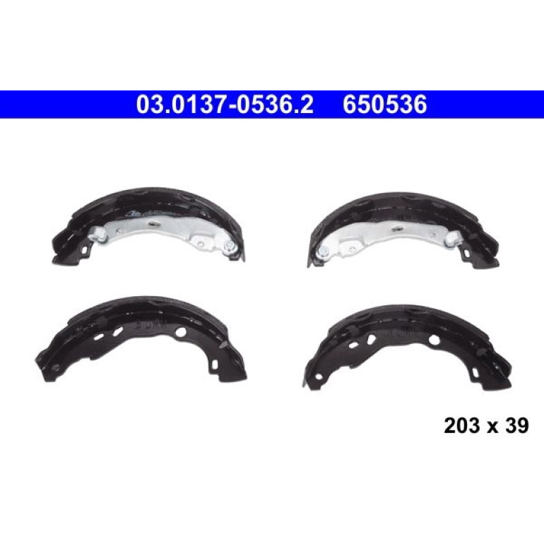 ATE Bremsbacken 03.0137-0536.2 ATE Bremsbacken 03.0137-0536.2