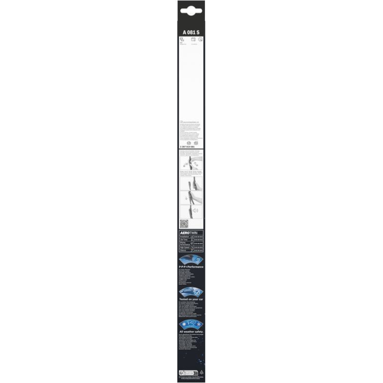 Bosch Wischerblatt AeroTwin A081S 3397014081 Bosch Wischerblatt AeroTwin A081S 3397014081