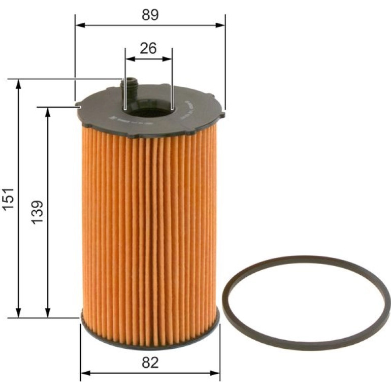 Ölfilter 1457429307 Ölfilter 1457429307