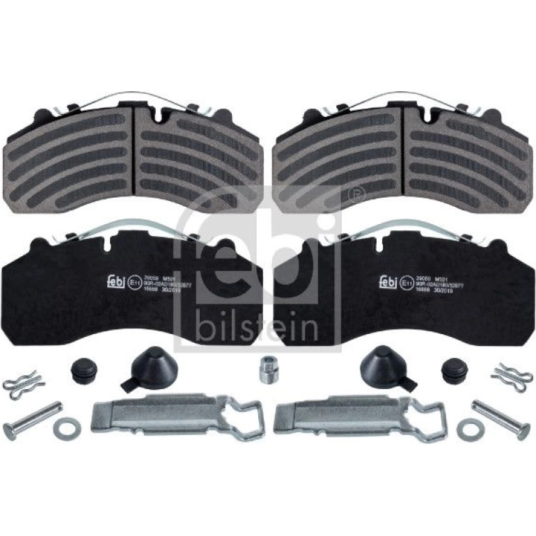 FEBI BILSTEIN Bremsbeläge 16666 FEBI BILSTEIN Bremsbeläge 16666