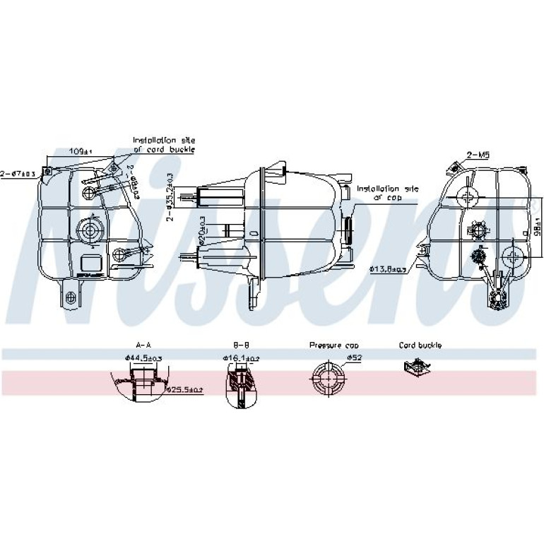 Ausgleichsbehälter 996307 Ausgleichsbehälter 996307
