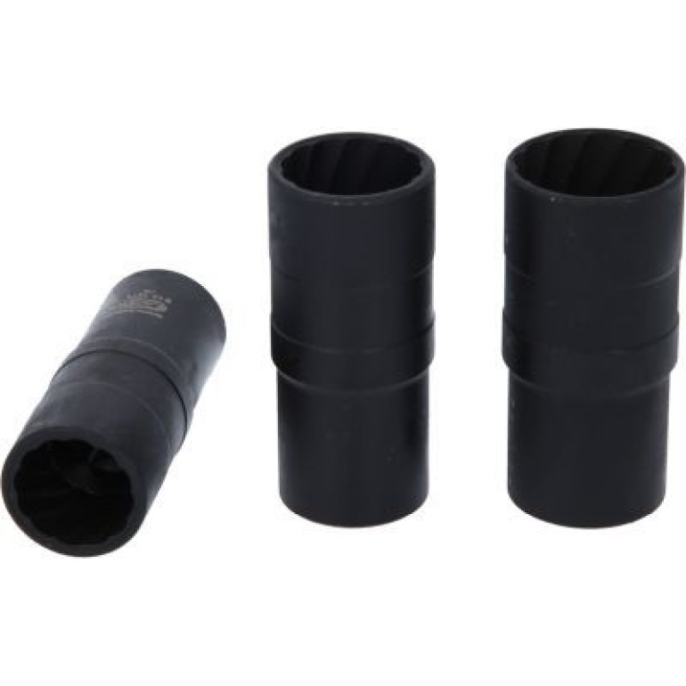 KS TOOLS Set aus 3-teiligen Power-Stecknussmuttern mit Spiralprofil, 17-21 mm 913.1270 KS TOOLS Set aus 3-teiligen Power-Stecknussmuttern mit Spiralprofil, 17-21 mm 913.1270