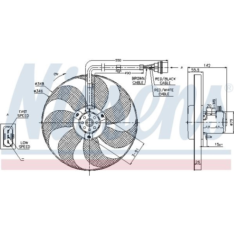 Kühlerlüfter PKW 85683