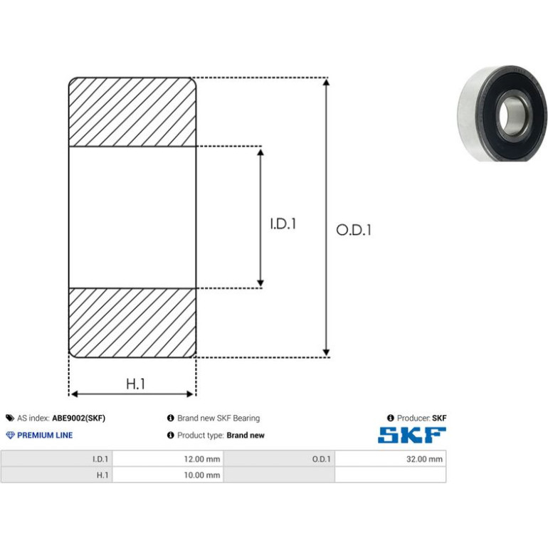Lager ABE9002_SKF Lager ABE9002_SKF