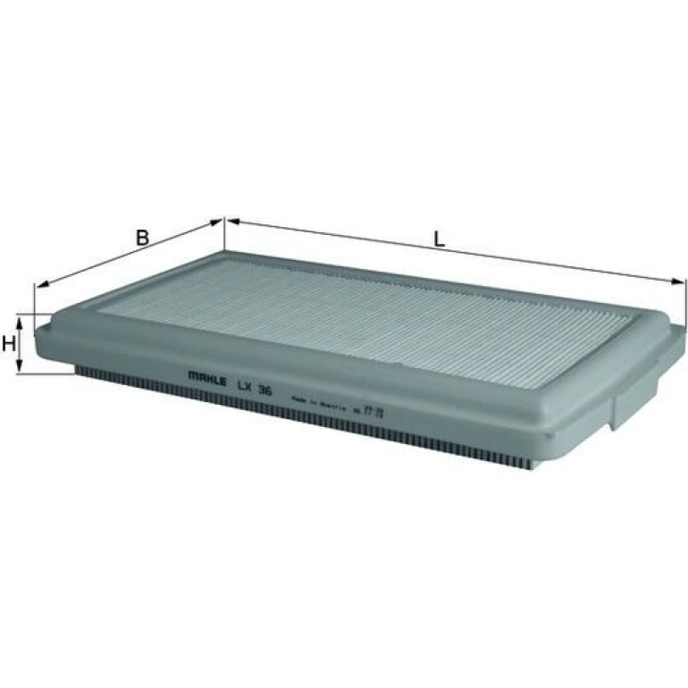 MAHLE Luftfilter LX 36