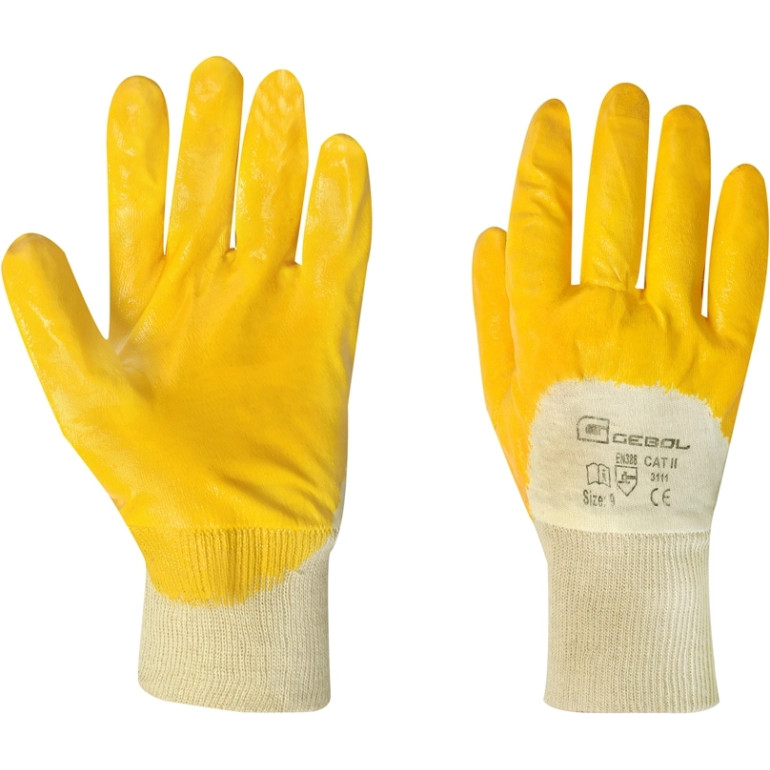 Arbeitshandschuh Yellow NitrilGr10 709510 Arbeitshandschuh Yellow NitrilGr10 709510