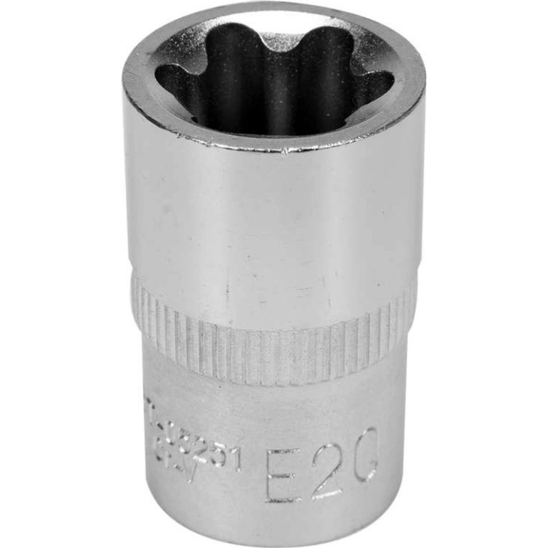 Torx-Steckschluss 1/2 E20 YT-05251