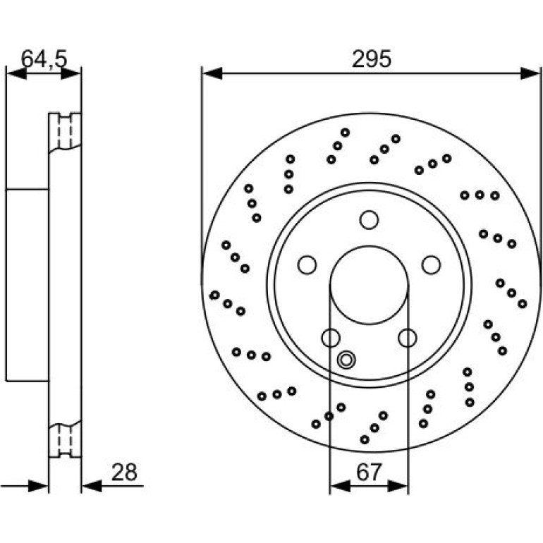 Bremsscheibe VA 0 986 479 331 Bremsscheibe VA 0 986 479 331