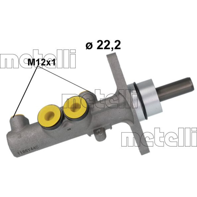HAUPTBREMSZYLINDER 202-1186 HAUPTBREMSZYLINDER 202-1186