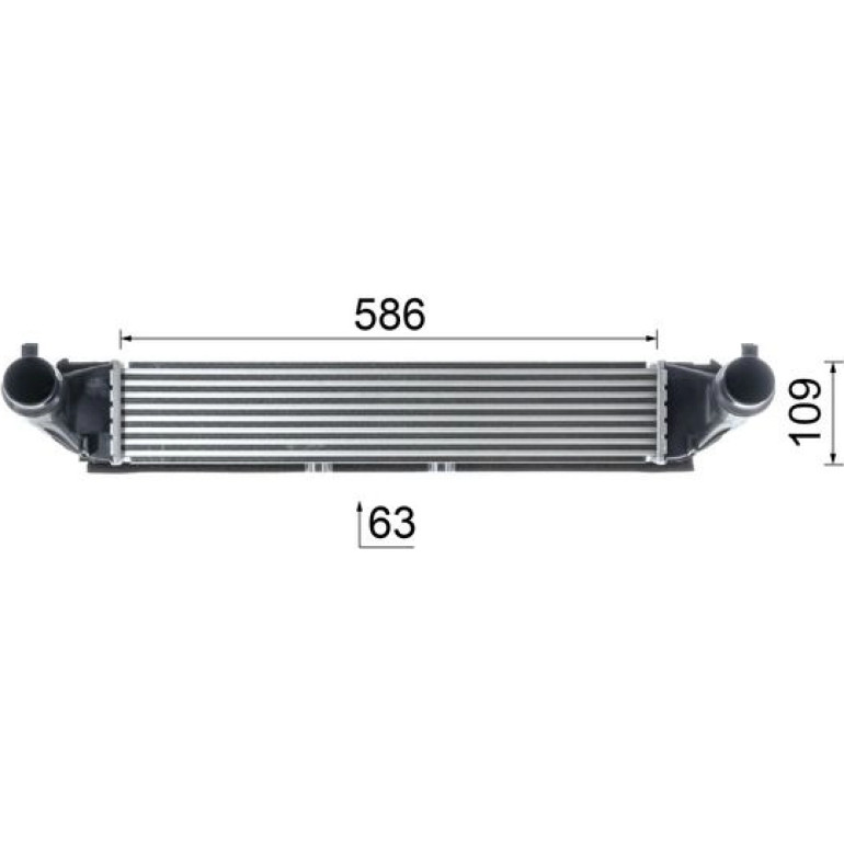 Ladeluftkühler CI 620 000P Ladeluftkühler CI 620 000P
