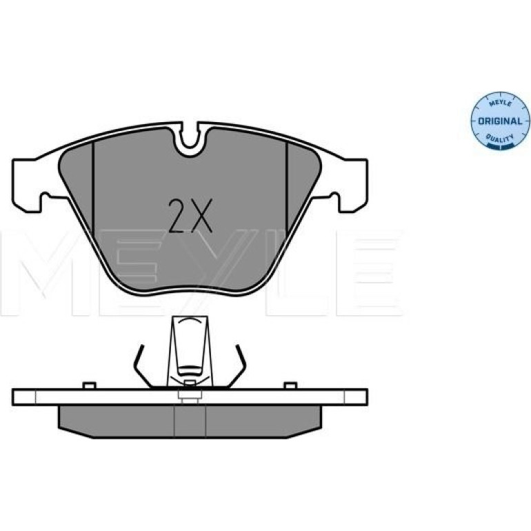 Bremsbelagsatz Bmw S. E90/E91 325-335 07 025 241 6120 Bremsbelagsatz Bmw S. E90/E91 325-335 07 025 241 6120