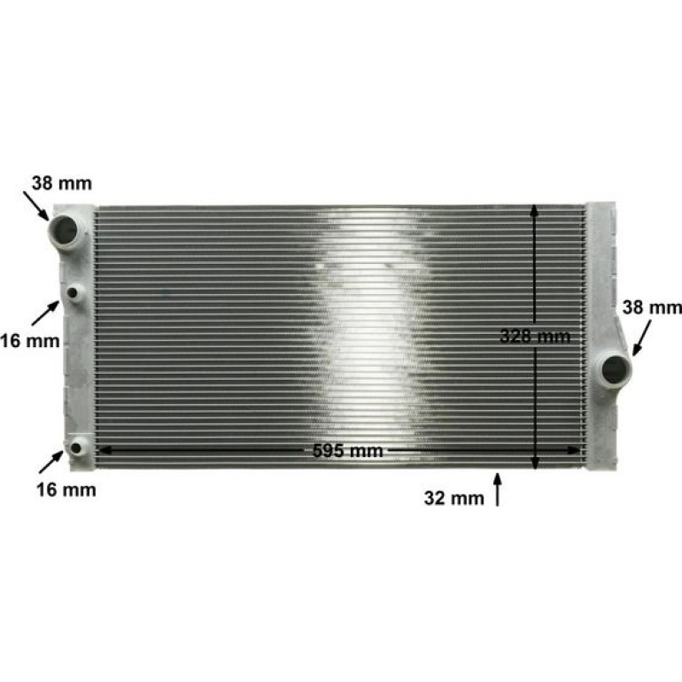 Kühler, Motorkühlung CR 1147 000P Kühler, Motorkühlung CR 1147 000P