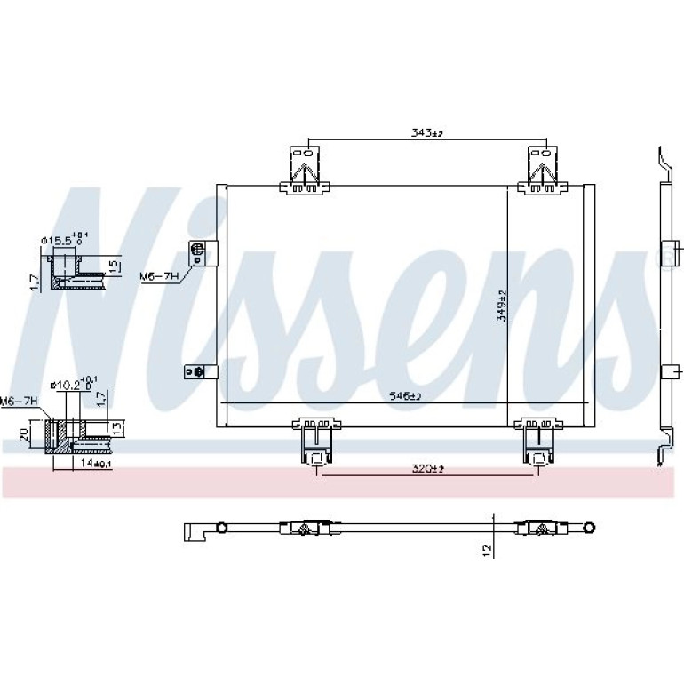 Kondensator PKW 941174 Kondensator PKW 941174
