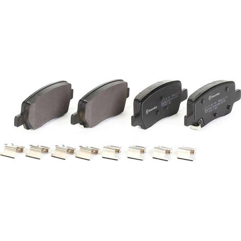 BREMBO Bremsbelagsatz, Scheibenbremse P 30 141