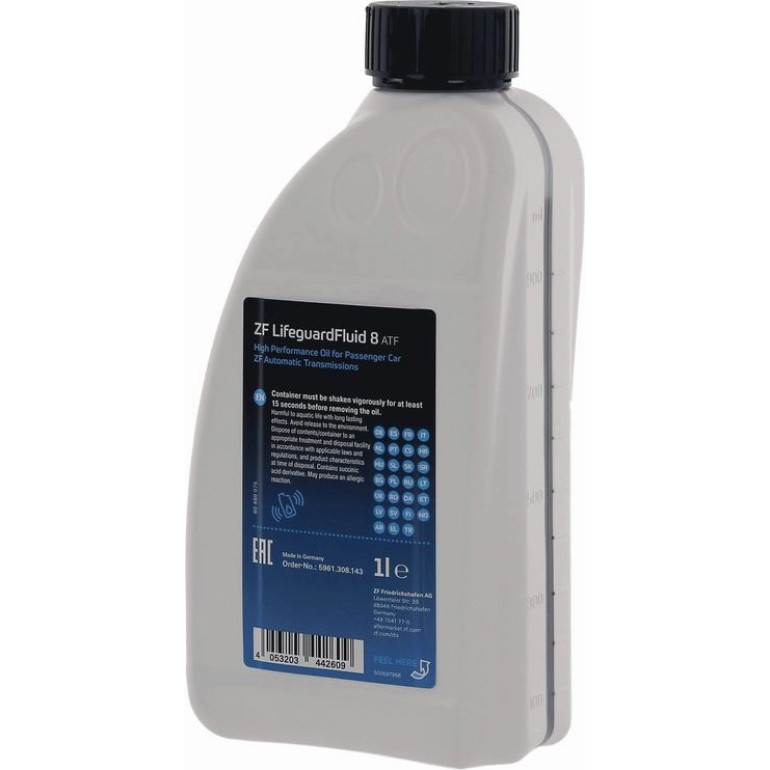 ZF Lifeguard Fluid 8 , 1 Liter 5961.308.143 ZF Lifeguard Fluid 8 , 1 Liter 5961.308.143