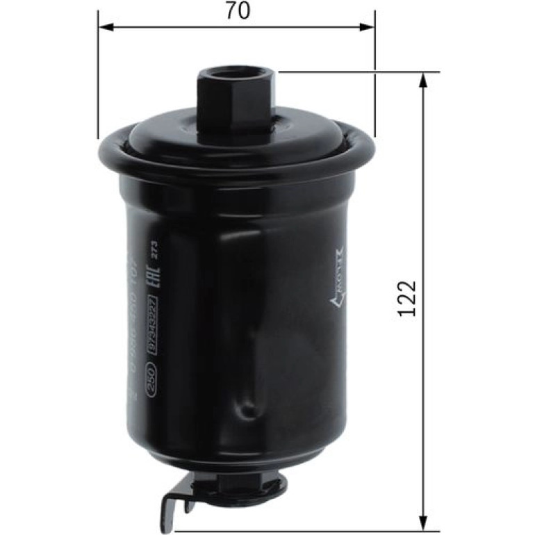 Bosch Kraftstofffilter 0 986 450 107 Bosch Kraftstofffilter 0 986 450 107