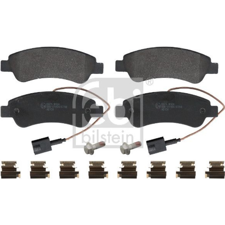 FEBI BILSTEIN Bremsbeläge 16956 FEBI BILSTEIN Bremsbeläge 16956