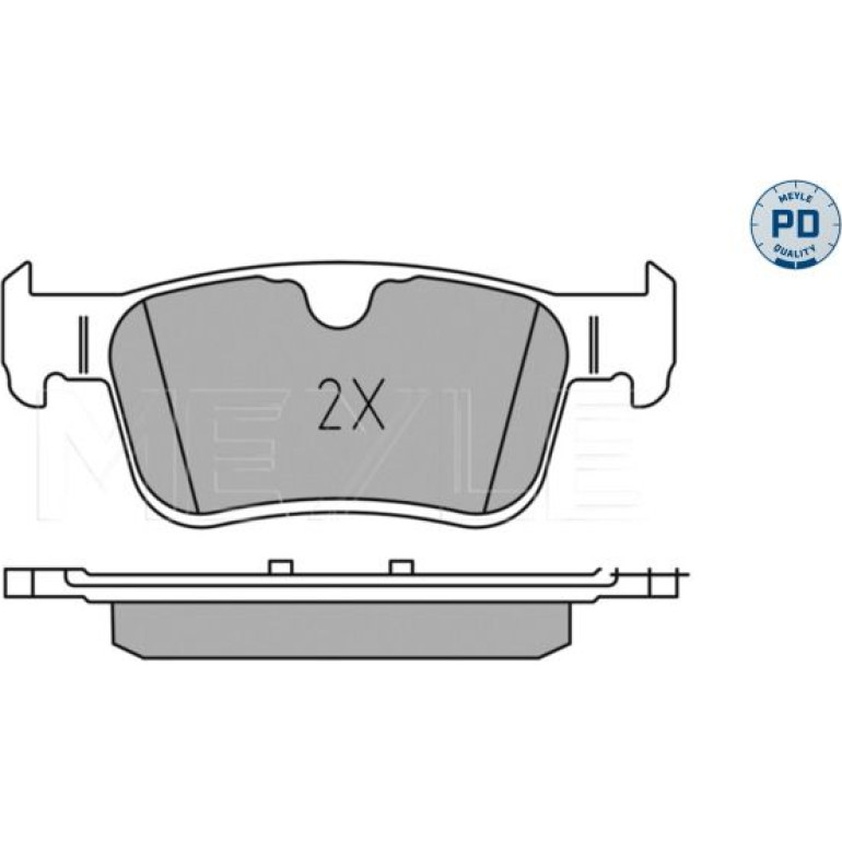Bremsbelagsatz, Scheibenbremse 025 225 6816/PD Bremsbelagsatz, Scheibenbremse 025 225 6816/PD