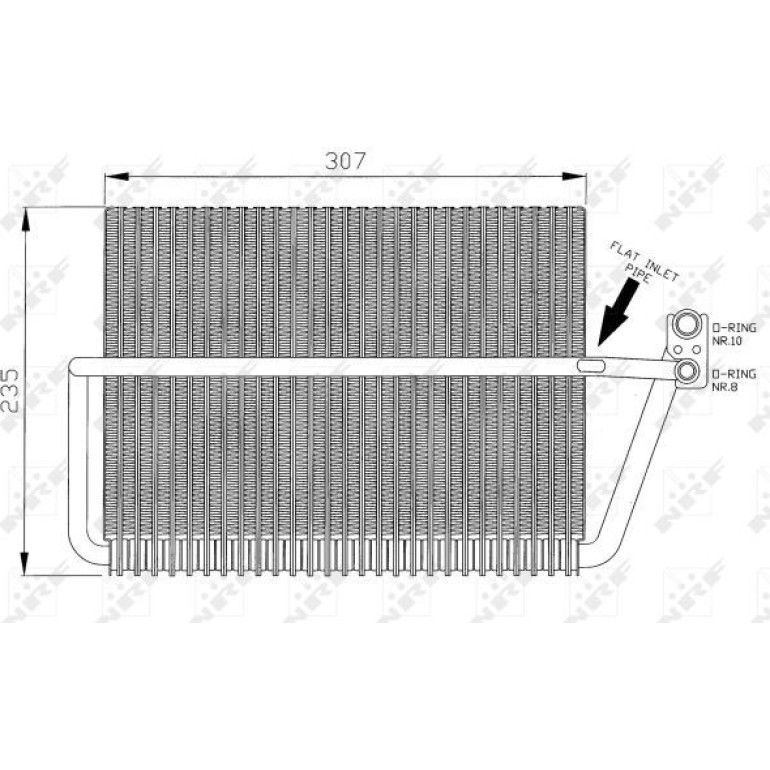 Verdampfer, Klimaanlage 36070 Verdampfer, Klimaanlage 36070