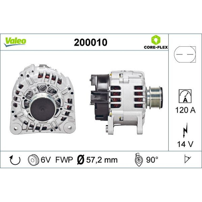 VALEO Generator 200010 VALEO Generator 200010
