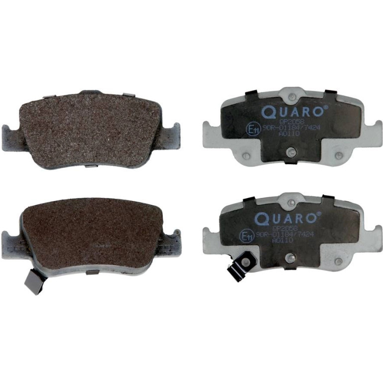 Bremsbelagsatz Toyota T. Auris 06/12- Uk QP2058 Bremsbelagsatz Toyota T. Auris 06/12- Uk QP2058