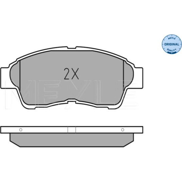 Bremsbelagsatz Toyota P. Carina/Corolla 92-01 Mit Sensor 025 216 0117/W Bremsbelagsatz Toyota P. Carina/Corolla 92-01 Mit Sensor 025 216 0117/W