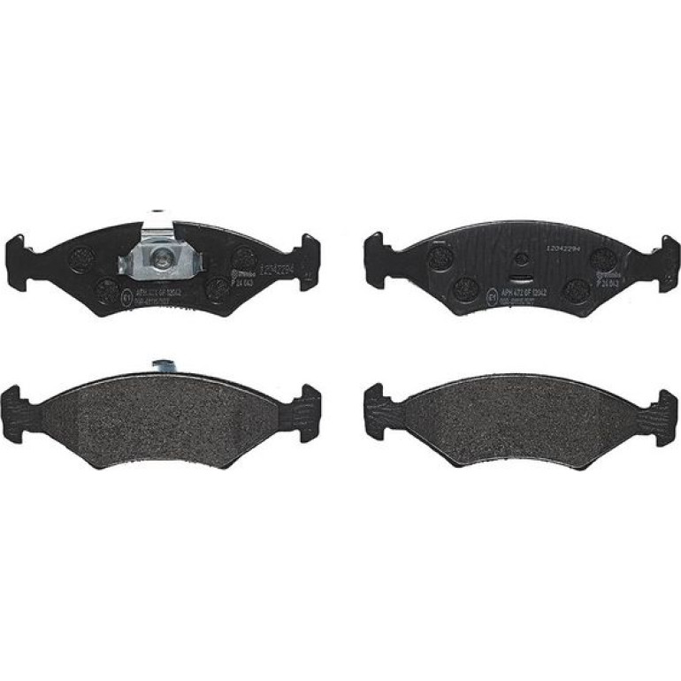BREMBO Bremsklötze VA P 24 043 BREMBO Bremsklötze VA P 24 043