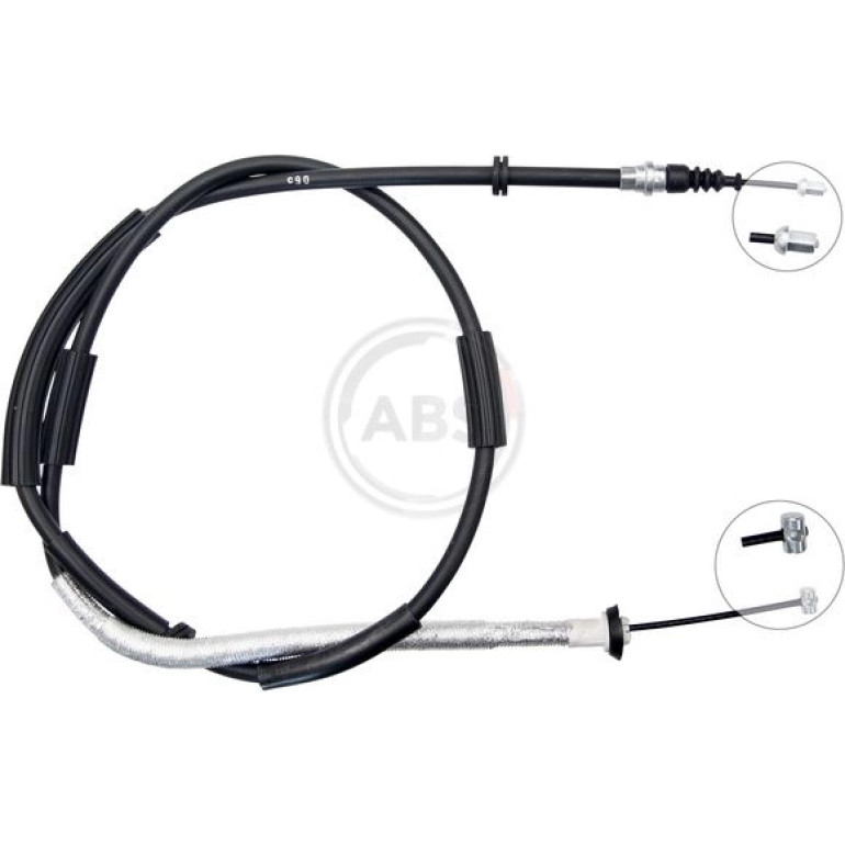 A.B.S. Handbremsseil Seilzug Festellbremse K18549 A.B.S. Handbremsseil Seilzug Festellbremse K18549