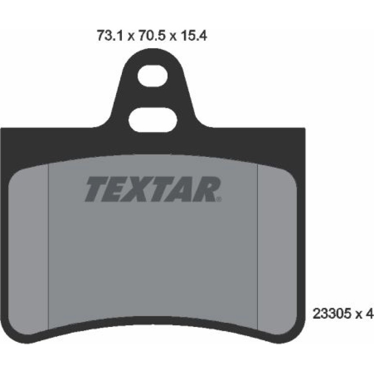 Bremsbelagsatz Citroen T. C5 01 2330501
