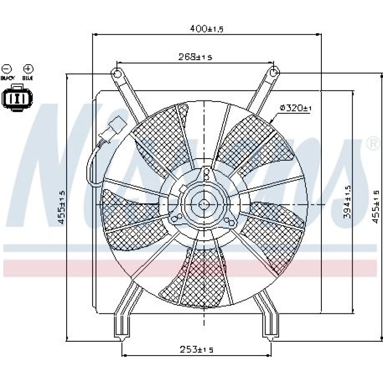 Kühlerlüfter PKW 85048 Kühlerlüfter PKW 85048