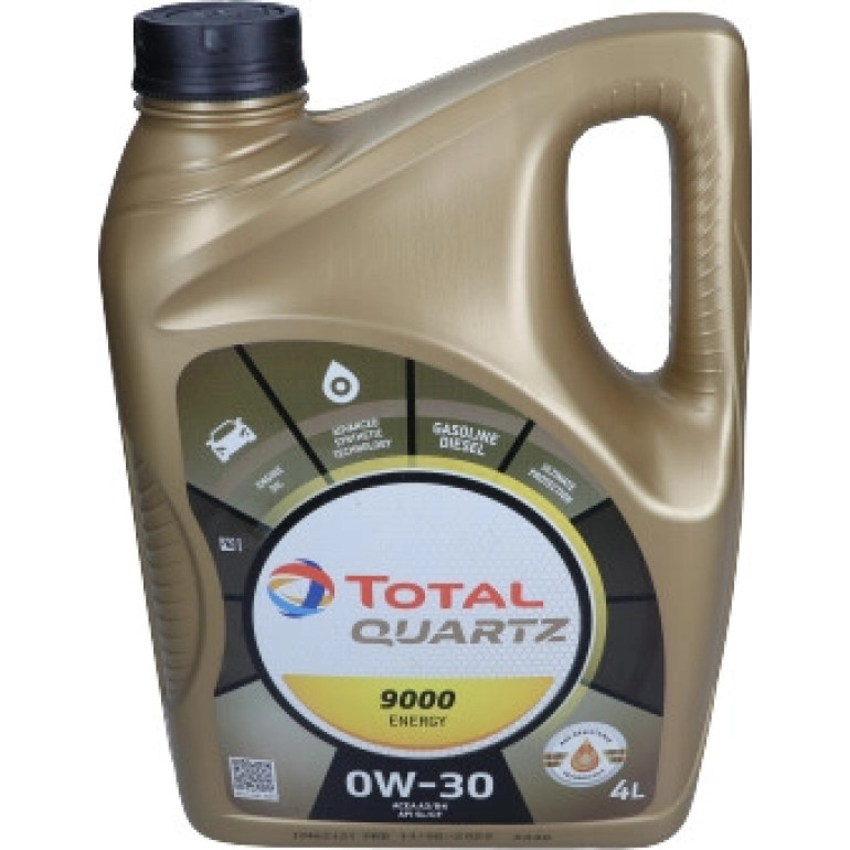 TOTAL Quartz 9000 Energy 0W-30 Motoröl 4 Liter 2213687 TOTAL Quartz 9000 Energy 0W-30 Motoröl 4 Liter 2213687