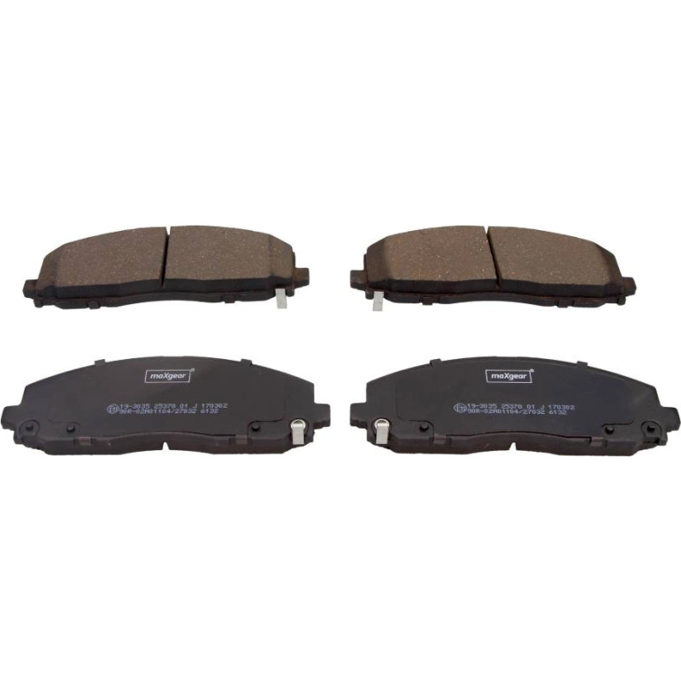 Bremsbelagsatz Chrysler P. Grand Voyager 12 19-3035 Bremsbelagsatz Chrysler P. Grand Voyager 12 19-3035