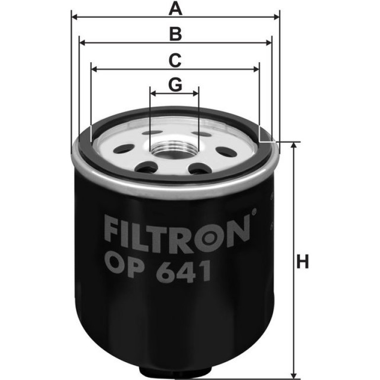 FILTRON Ölfilter OP 641 FILTRON Ölfilter OP 641