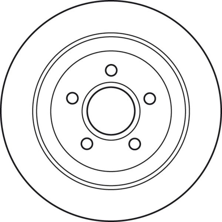 91 482 009 Bremsscheibe HA DF4875