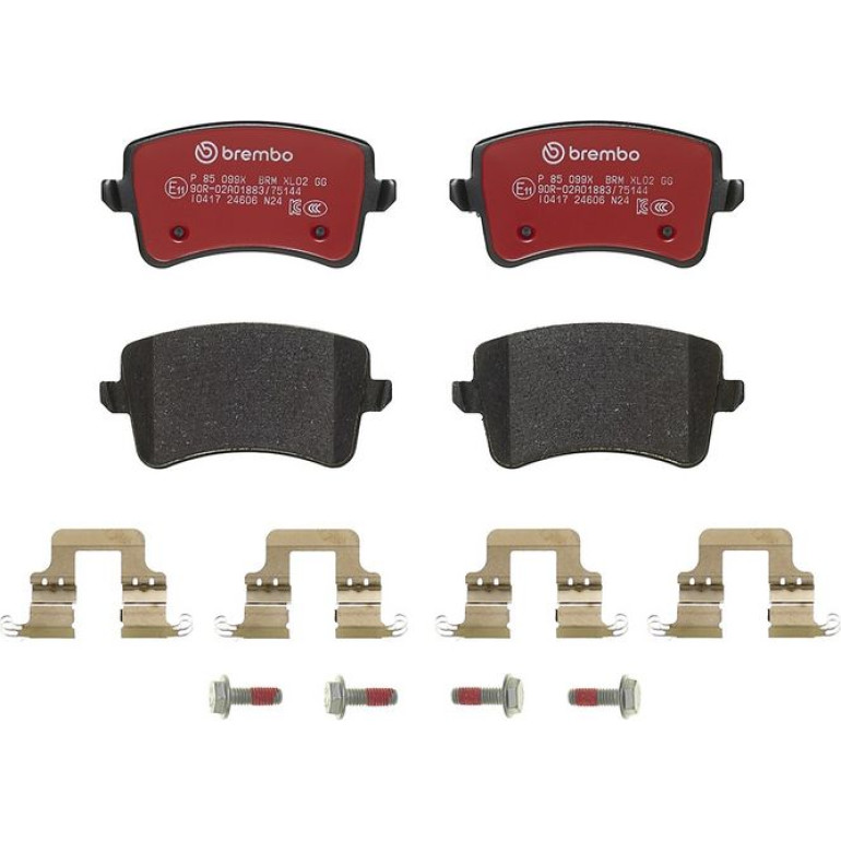 BREMBO Bremsklötze Xtra HA P 85 099X BREMBO Bremsklötze Xtra HA P 85 099X