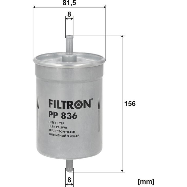 FILTRON Kraftstofffilter PP 836 FILTRON Kraftstofffilter PP 836