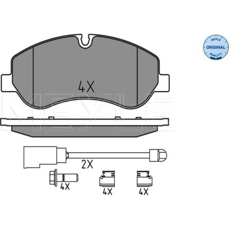 Bremsbelagsatz Ford P. Transit 2.2 Tdci 12 025 256 0217 Bremsbelagsatz Ford P. Transit 2.2 Tdci 12 025 256 0217