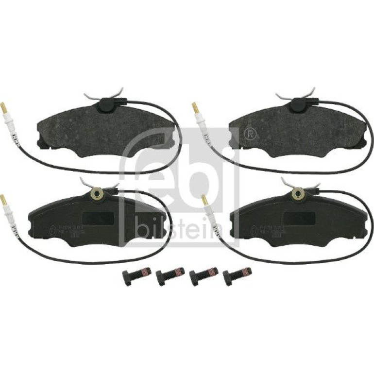 FEBI BILSTEIN Bremsbeläge 16221 FEBI BILSTEIN Bremsbeläge 16221