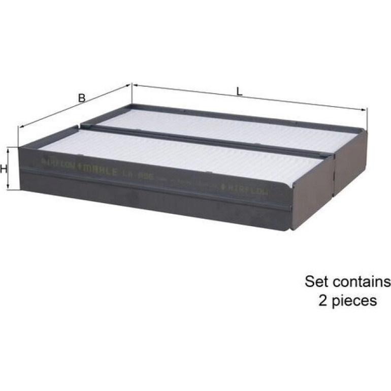 MAHLE Filter, Innenraumluft LA 896/S MAHLE Filter, Innenraumluft LA 896/S