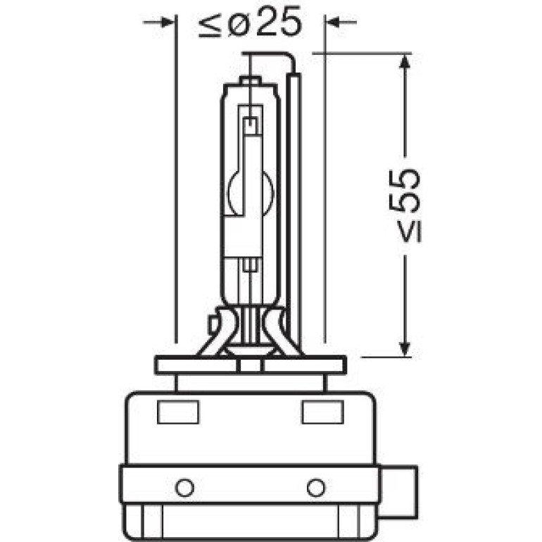 D3R OSRAM 42V 35W PK32D-6 D3R 66350 D3R OSRAM 42V 35W PK32D-6 D3R 66350