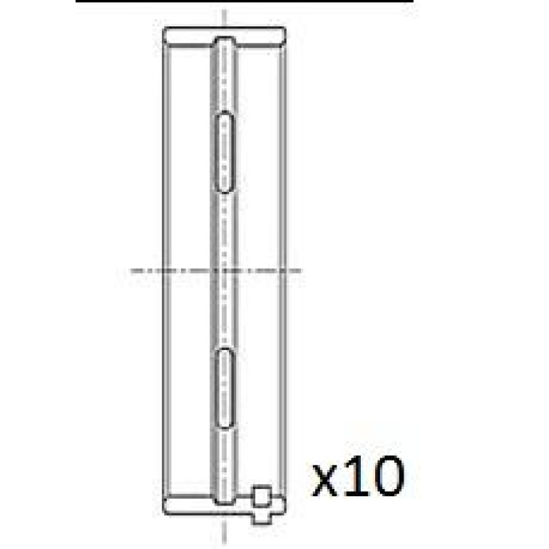 FAI AutoParts Kurbelwellenlager BM1025-STD FAI AutoParts Kurbelwellenlager BM1025-STD