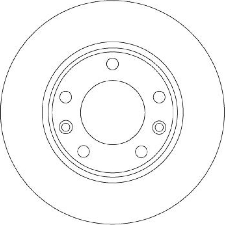 Bremsscheibe Peugeot T. 308 1.0-2.0 13 DF6910 Bremsscheibe Peugeot T. 308 1.0-2.0 13 DF6910