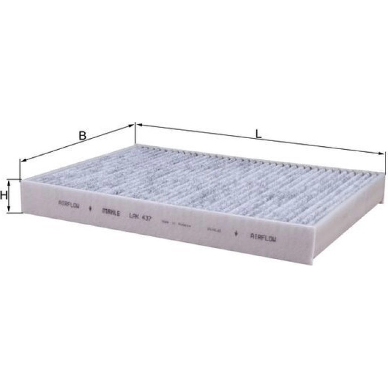 MAHLE Filter, Innenraumluft LAK 437 MAHLE Filter, Innenraumluft LAK 437