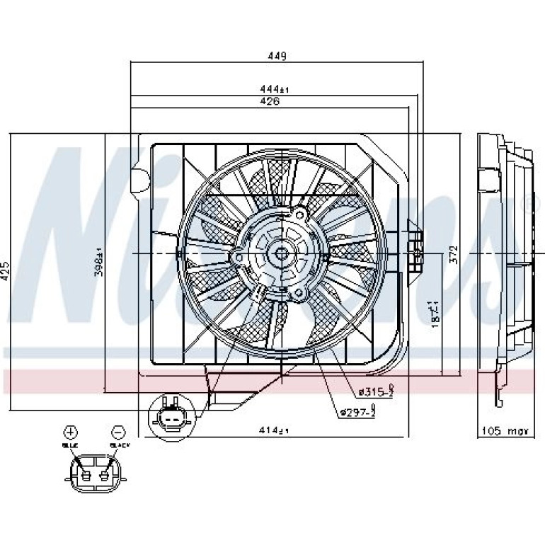 Kühlerlüfter PKW 85091 Kühlerlüfter PKW 85091