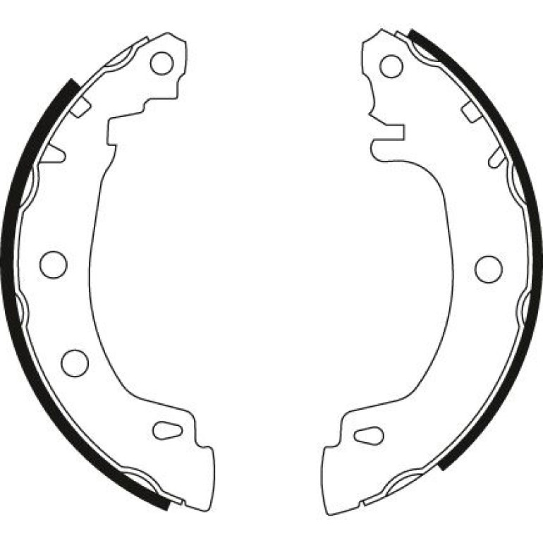 72 461 008 Bremsbacken GS8616 72 461 008 Bremsbacken GS8616