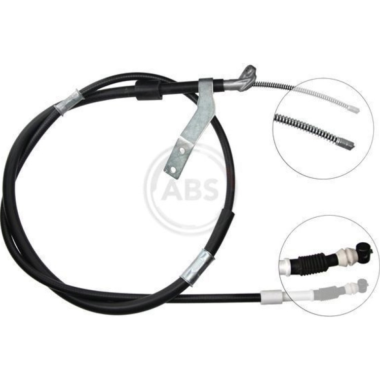 A.B.S. Handbremsseil Seilzug Festellbremse K15337 A.B.S. Handbremsseil Seilzug Festellbremse K15337