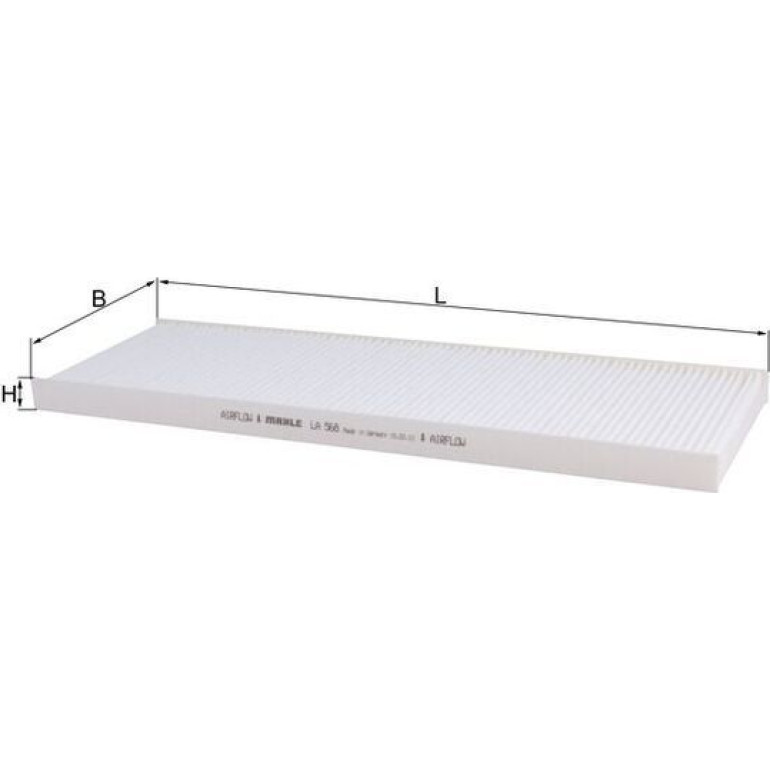 MAHLE Filter, Innenraumluft LA 568 MAHLE Filter, Innenraumluft LA 568