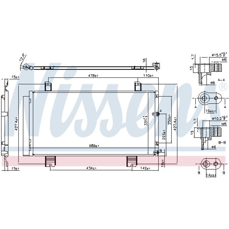Kondensator PKW 94950 Kondensator PKW 94950