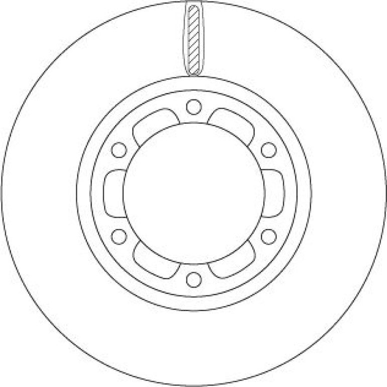 84 482 034 Bremsscheibe HA DF6640S 84 482 034 Bremsscheibe HA DF6640S