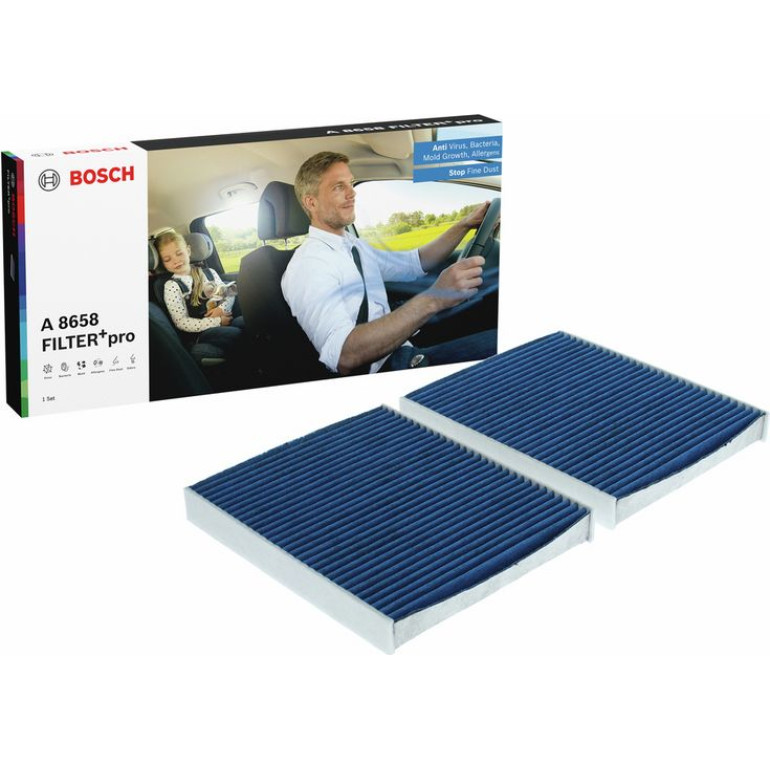 Aktivkohleinnenraumfilter 0 986 628 658 Aktivkohleinnenraumfilter 0 986 628 658
